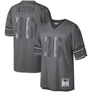 Jerome Bettis Pittsburgh Steelers 1996 Retired Player Metal Legacy Jersey - Charcoal