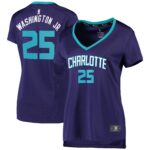 PJ Washington Jr. Charlotte Hornets  Women's Fast Break Replica Player Jersey - Statement Edition - Purple