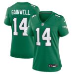 Kenneth Gainwell Philadelphia Eagles Women's Alternate Game Jersey - Kelly Green