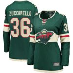 Mats Zuccarello Minnesota Wild Women's 2017 Breakaway Player Jersey - Green