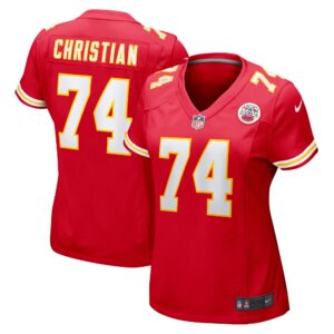 Geron Christian Kansas City Chiefs  Women's Game Player Jersey - Red