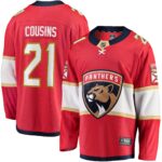 Nick Cousins Florida Panthers Home Breakaway Player Jersey - Red