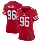 T.Y. McGill San Francisco 49ers  Women's Home Game Player Jersey - Scarlet