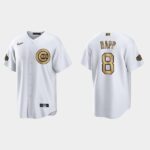 Men's Chicago Cubs #8 Ian Happ 2022 All-Star Game Cool Base Jersey - White