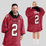 Adult E.E 2 Tampa Bay Football Unisex Blanket Hoodie