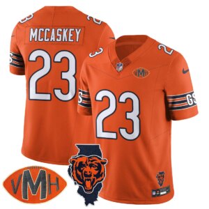 McCaskey #23 Chicago Bears CHI Honor Virginia Halas McCaskey Jersey - All Stitched