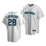 Men's Seattle Mariners #28 Tyler Locklear 2022 Draft Jersey White Home