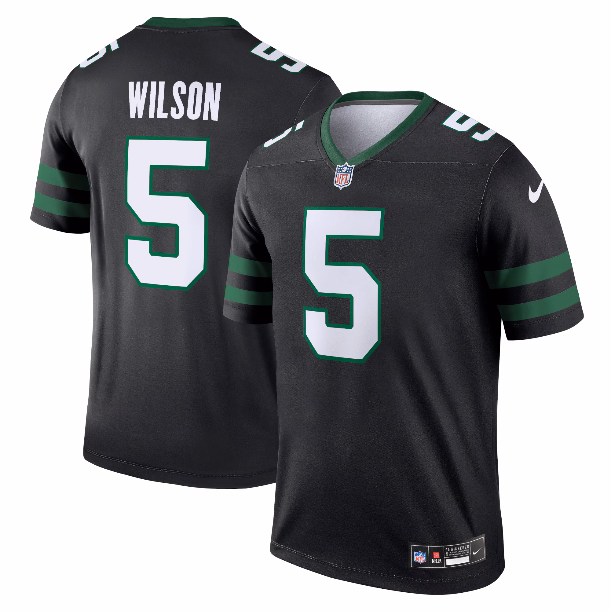 Garrett Wilson New York Jets Alternate Legend Jersey  - Legacy Black