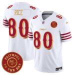 San Francisco 49ers Jerry Rice # 80 SF "Rivalries" Vapor Limited Jersey - Faithful To The Bay Patch - All Stitched
