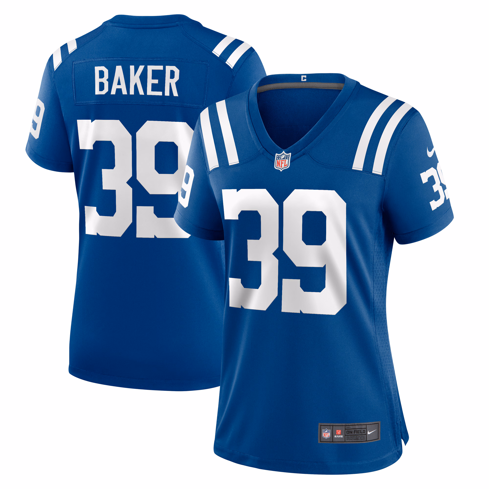 Darrell Baker Jr Indianapolis Colts Women's Team Game Jersey -  Royal
