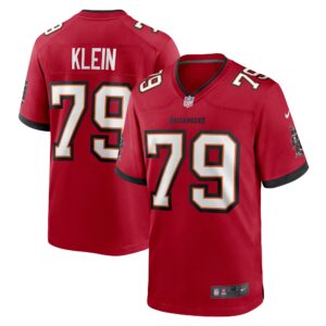Elijah Klein Tampa Bay Buccaneers  Game Jersey -  Red