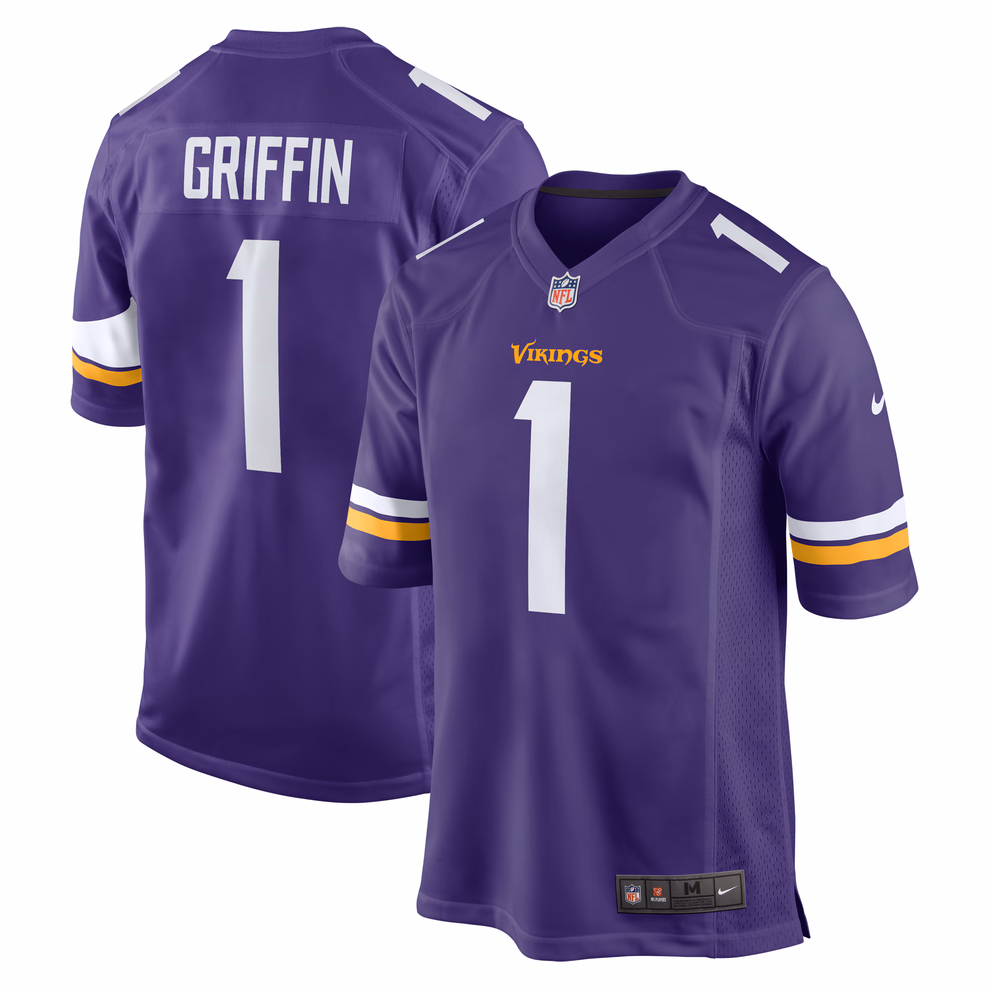 Shaquill Griffin Minnesota Vikings Team Game Jersey -  Purple