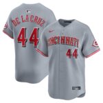 Cincinnati Reds Elly De La Cruz #44 Gray Road Limited Player Jersey