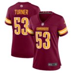 Trai Turner Washington Commanders  Women's Player Game Jersey - Burgundy