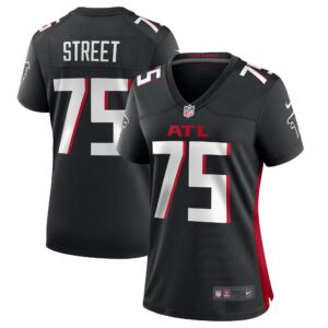 Kentavius Street Atlanta Falcons Women's  Game Jersey -  Black