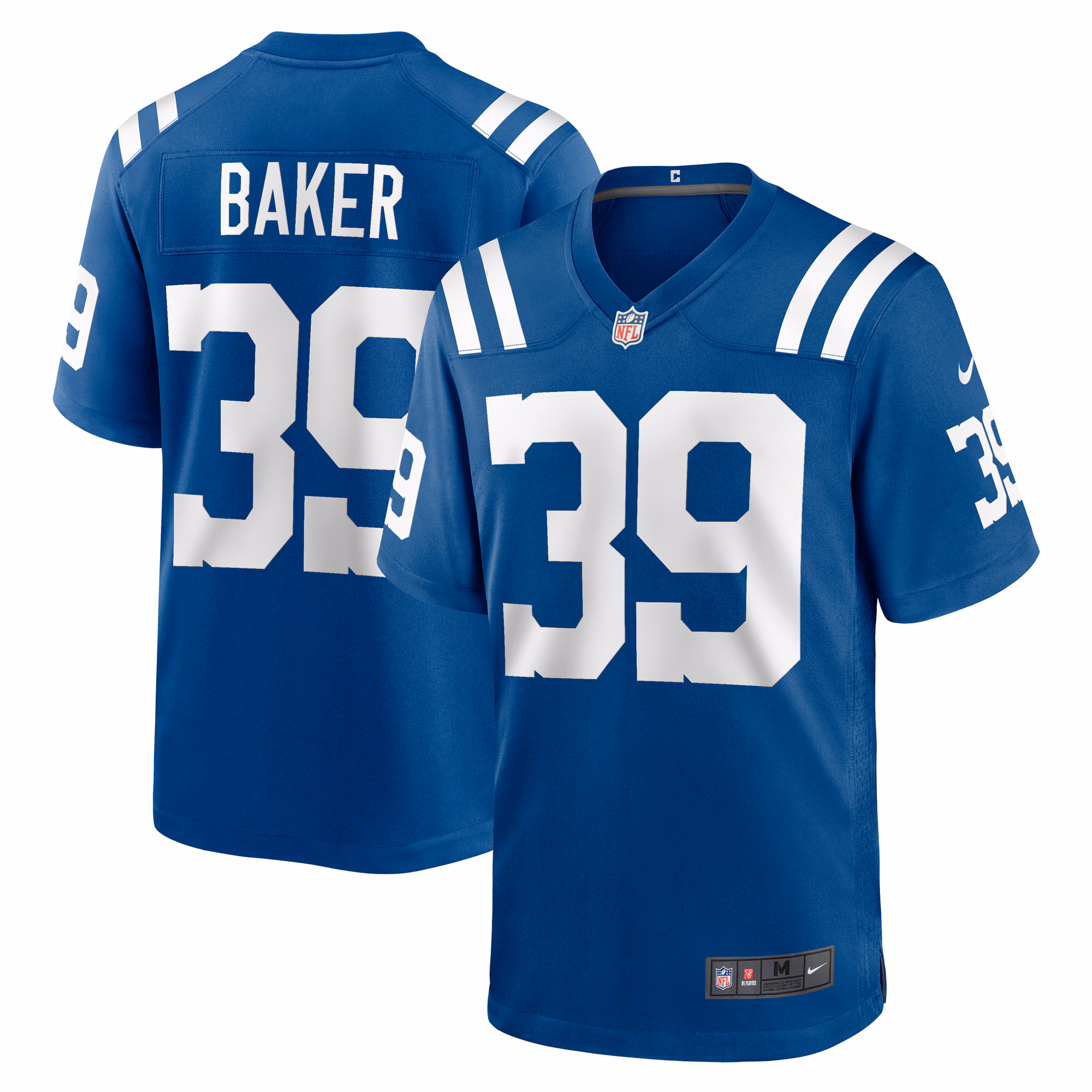 Darrell Baker Jr Indianapolis Colts Team Game Jersey -  Royal