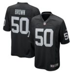 Jayon Brown Las Vegas Raiders  Game Jersey - Black