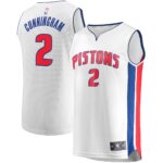 Cade Cunningham Detroit Pistons  Fast Break Replica Jersey - Association Edition - White
