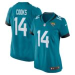 Elijah Cooks Jacksonville Jaguars Women's Team Game Jersey -  Teal