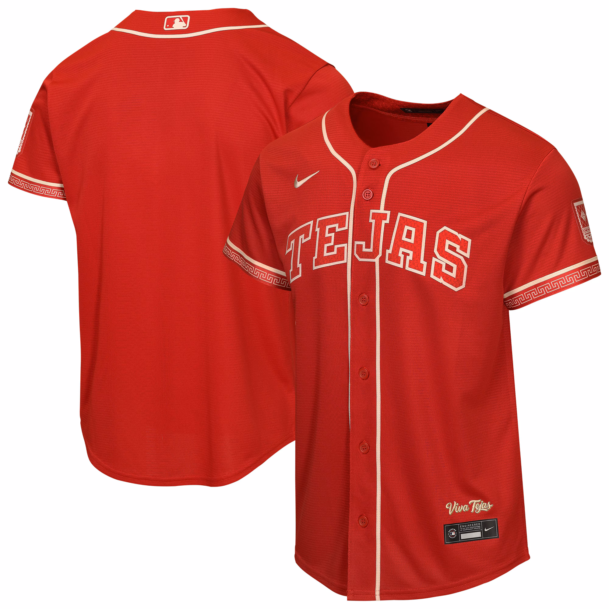 Youth Texas Rangers Red 2026 City Connect Stadium Jersey