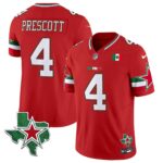 Dak Prescott # 4 2025 Dallas Cowboys Mexico Vapor Limited Jersey - All Stitched