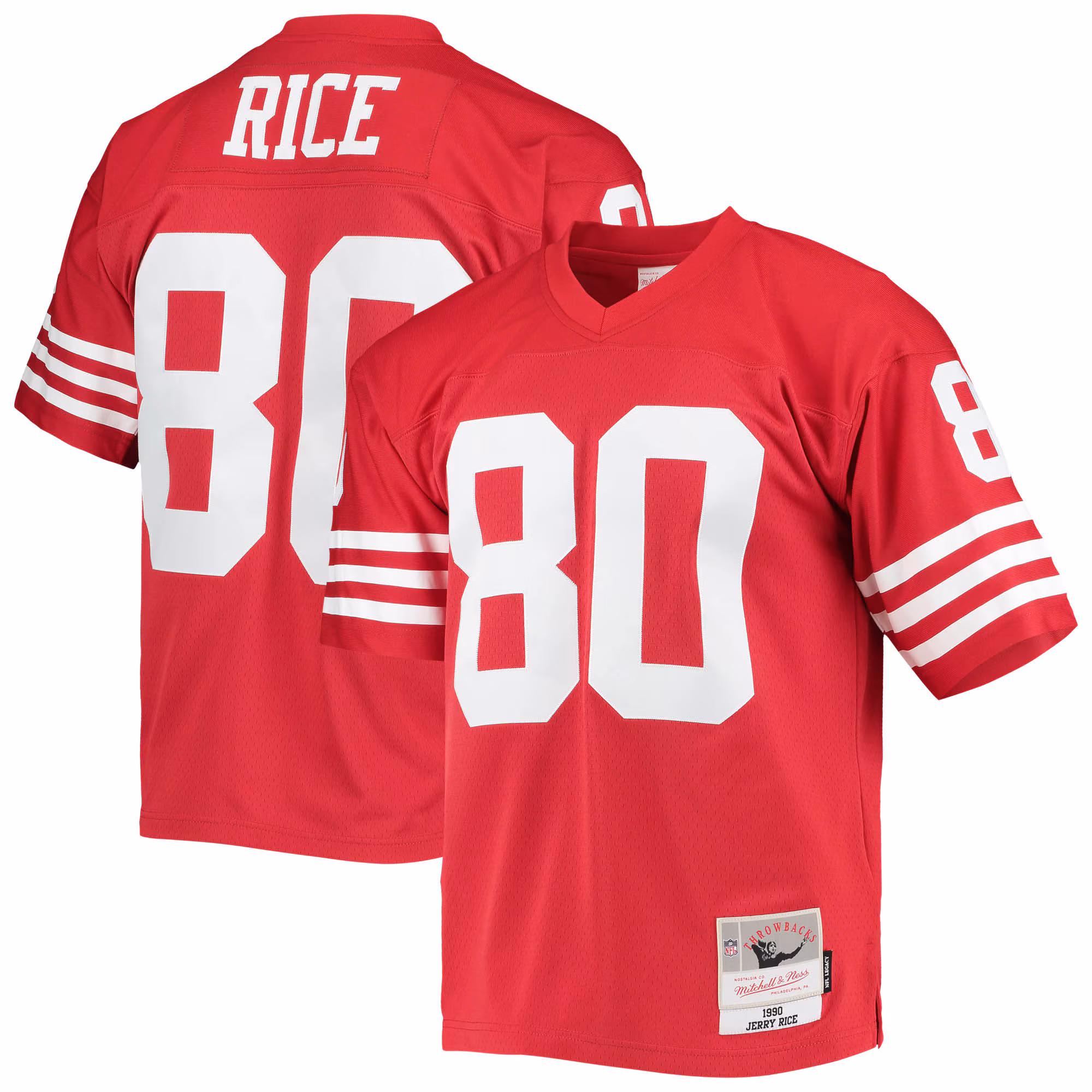 Jerry Rice San Francisco 49ers Legacy Replica Jersey - Scarlet