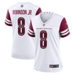 Brian Robinson Jr. Washington Commanders  Women's Away Game Player Jersey - White