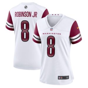 Brian Robinson Jr. Washington Commanders  Women's Away Game Player Jersey - White