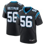 Bradley Bozeman Carolina Panthers  Team Game Jersey - Black