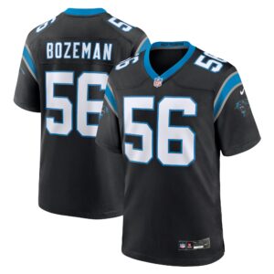 Bradley Bozeman Carolina Panthers  Team Game Jersey - Black