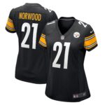 Tre Norwood Pittsburgh Steelers  Women's Game Jersey - Black