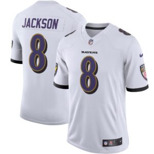 Lamar Jackson Baltimore Ravens  Vapor Limited Jersey - White