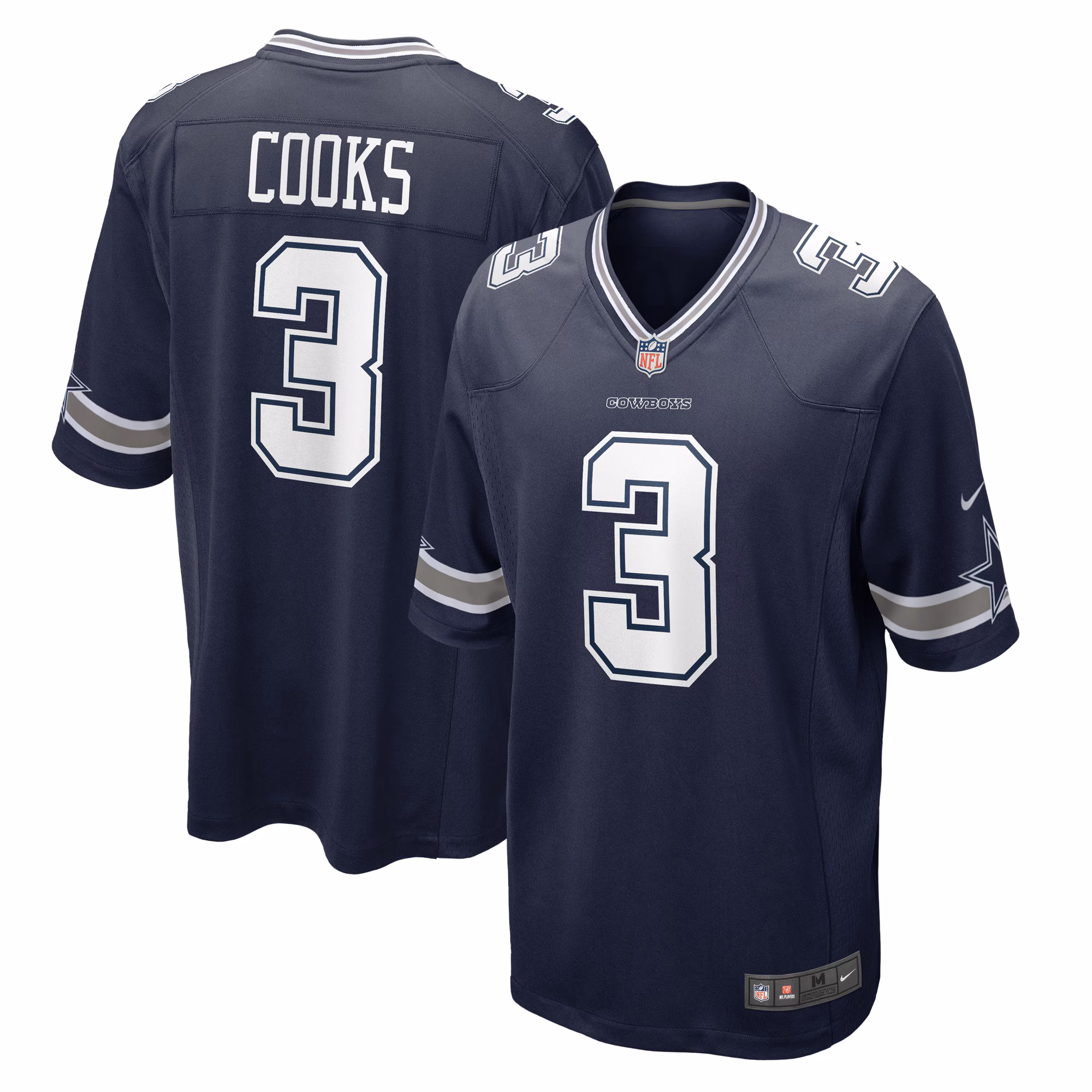 Brandin Cooks Dallas Cowboys  Game Jersey - Navy