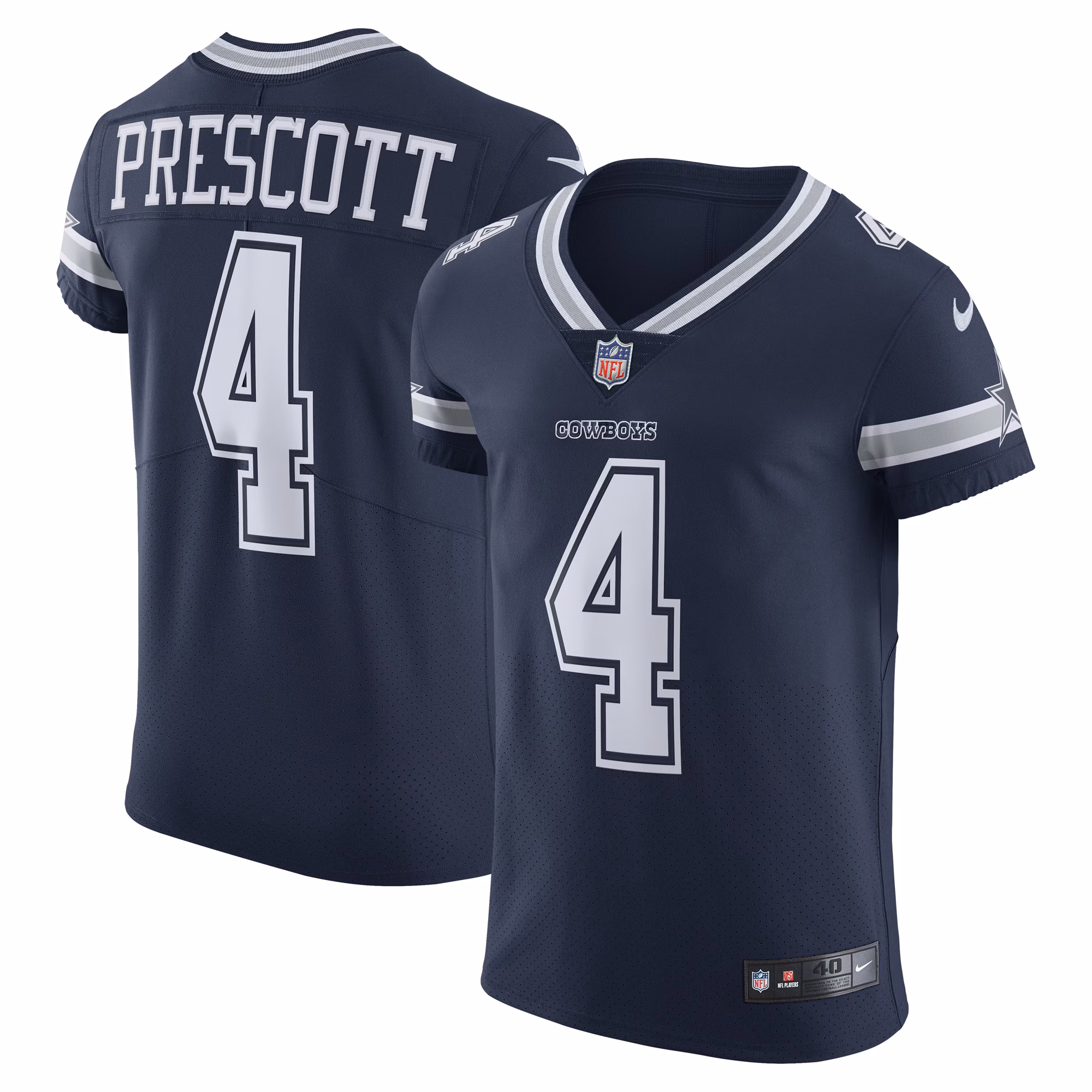 Dak Prescott Dallas Cowboys Vapor Elite Player Team Jersey - Navy