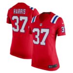 Damien Harris New England Patriots  Women's Game Jersey - Red
