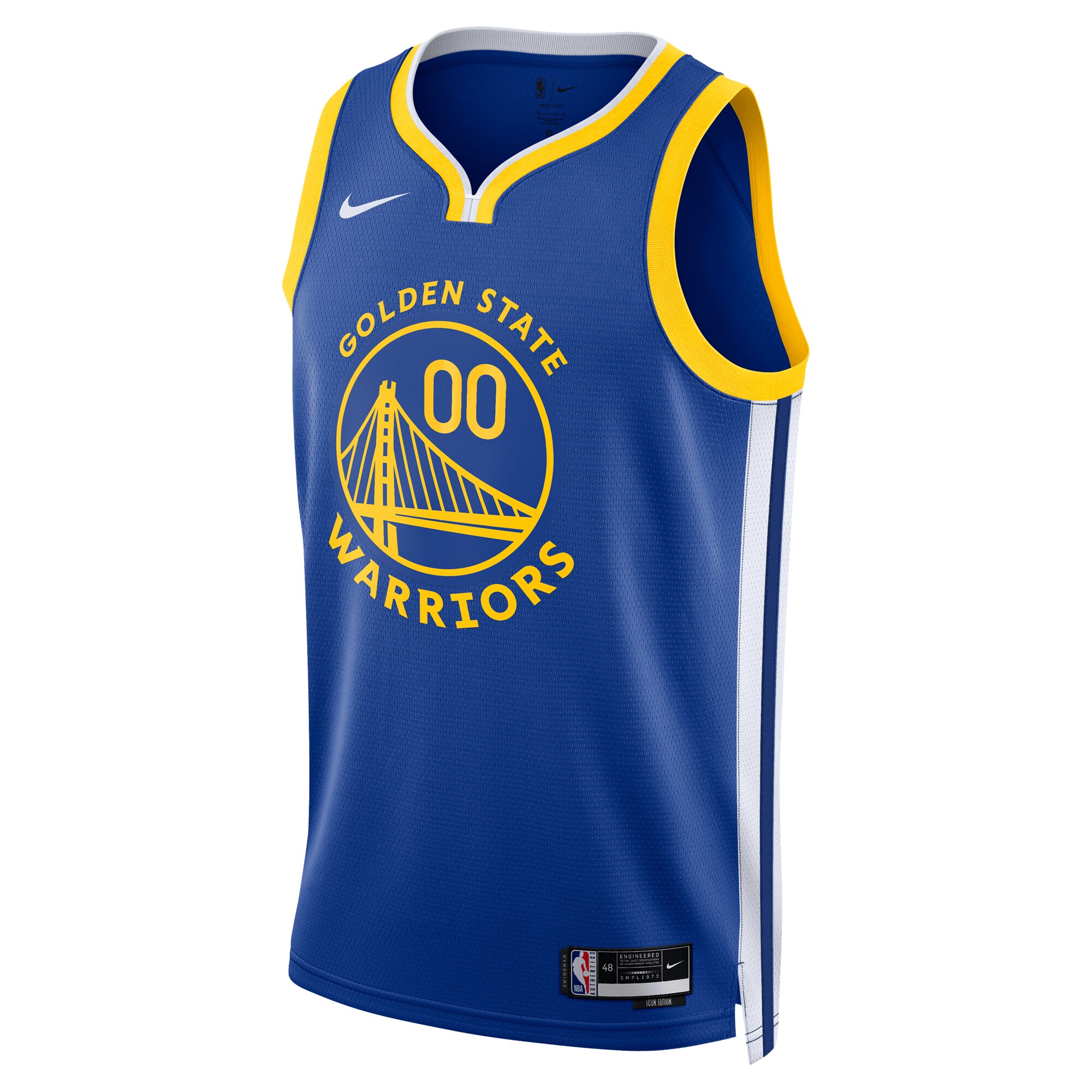 Jonathan Kuminga Golden State Warriors Unisex 2022/23 Swingman Player Jersey - Icon Edition - Royal - Image 2
