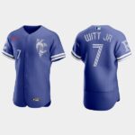 Men's #7 Bobby Witt Jr. Kansas City Royals 2022 City Connect Jersey - Royal