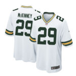 Green Bay Packers #29 Xavier McKinney Away Game Jersey-White