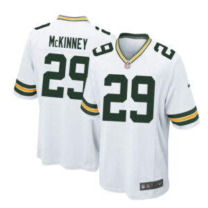 Green Bay Packers #29 Xavier McKinney Away Game Jersey-White