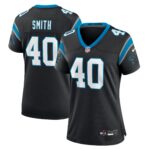 Brandon Smith Carolina Panthers  Women's Team Game Jersey - Black