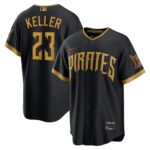 Pittsburgh Pirates Mitch Keller #23 Black 2026 City Connect Stadium Jersey