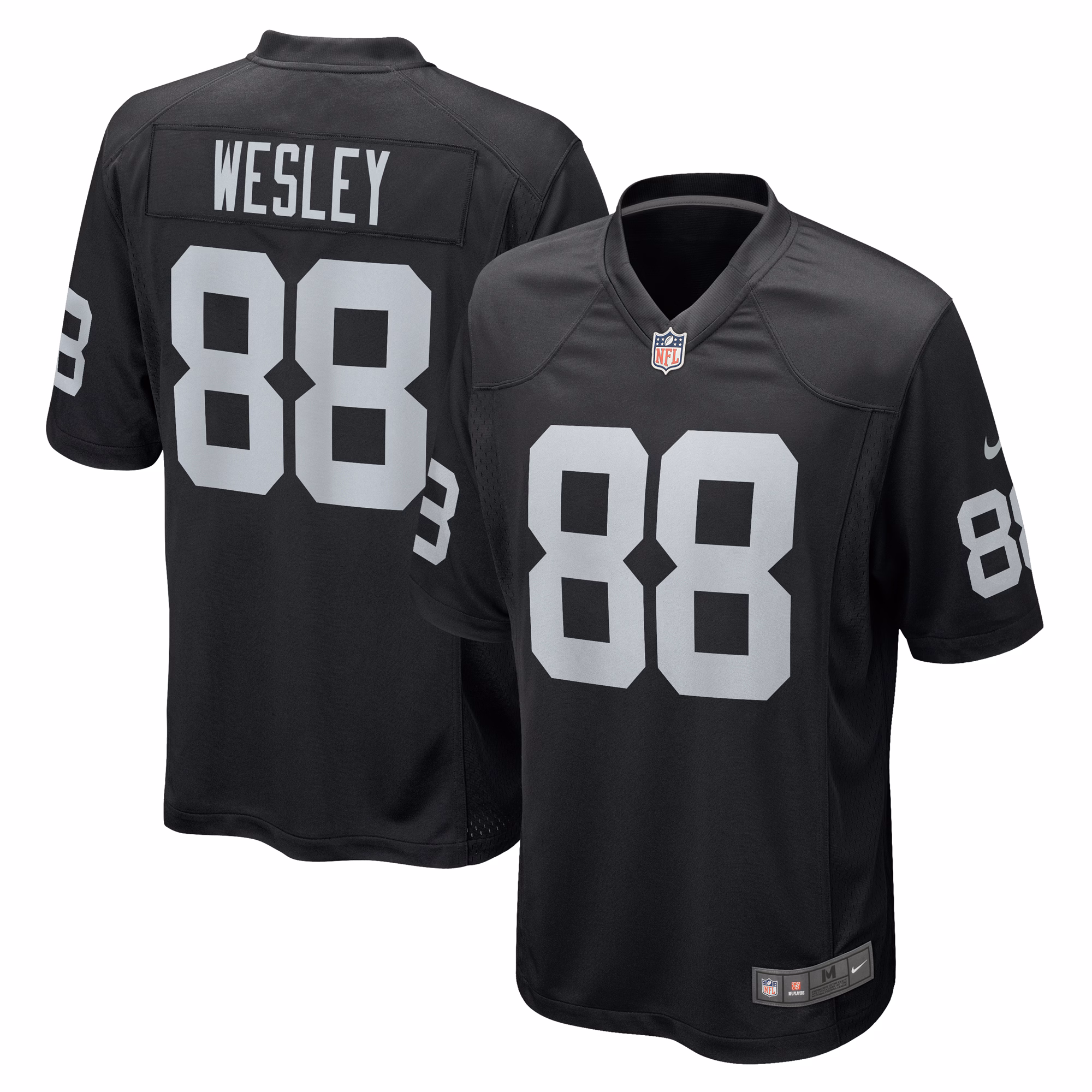 Antoine Wesley Las Vegas Raiders Team Game Jersey -  Black