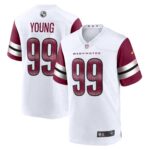 Chase Young Washington Commanders  Game Jersey - White
