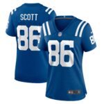Jared Scott Indianapolis Colts  Women's Game Player Jersey - Royal