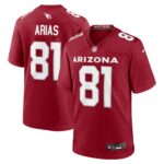 Daniel Arias Arizona Cardinals Team Game Jersey -  Cardinal