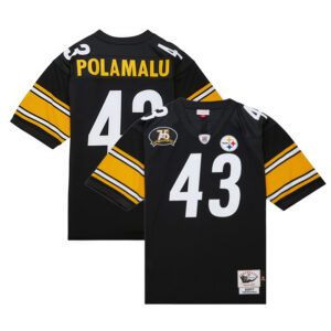 Authentic Troy Polamalu Pittsburgh Steelers 2007 Jersey