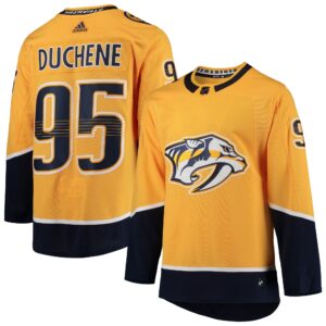 Matt Duchene Nashville Predators  Home Authentic Player Jersey - Gold