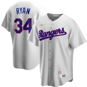 Men's  Texas Rangers #34 Nolan Ryan White Home 2020 Jersey