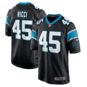 Giovanni Ricci Carolina Panthers  Player Game Jersey - Black