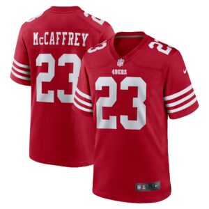 Christian McCaffrey San Francisco 49ers  Game Player Jersey - Scarlet